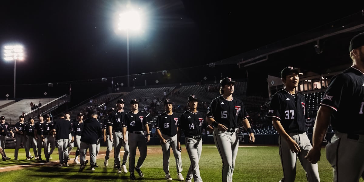 Rusinek’s Two-Way heroics power Texas Tech Baseball to 9-5 Friday Night win at UofA