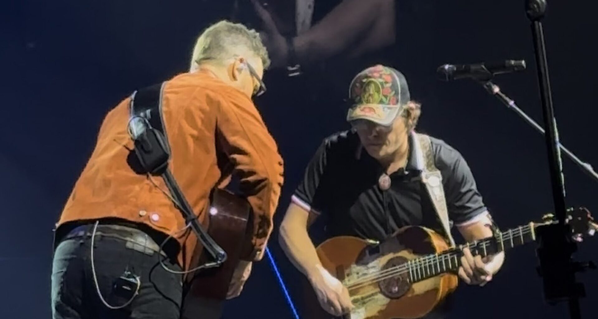 Watch Eric Church & Stephen Wilson Jr. Deliver Incredible Stripped-Back Duet Of “Pancho And Lefty” In Austin, Texas