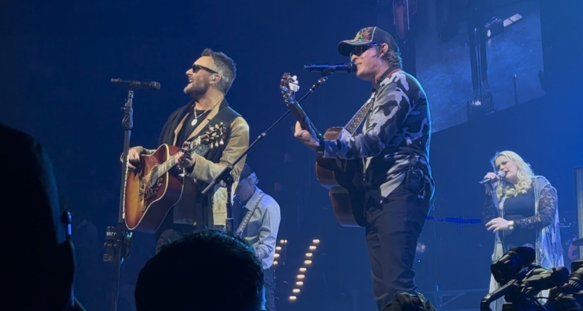 Eric Church & Stephen Wilson Jr. Team Up For Show-Stopping Collab Of Guy Clark & Willie Nelson Hits During Fort Worth Concert
