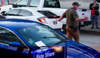 Man arrested outside Ken Paxton election event was making delivery, Dallas police say