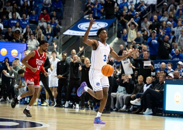 BYU stuns No. 10 Texas Tech for 82-76 upset win – Deseret News