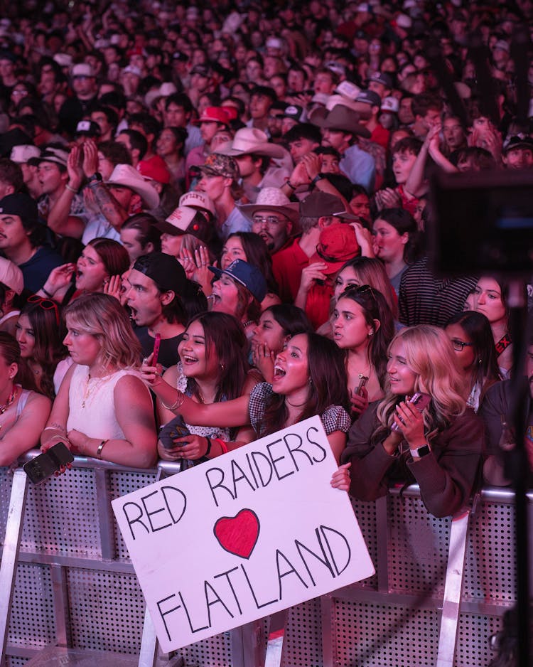 A sea of Flatland Cavalry fans at the Urbanovsky Park Recreation Field, on October 10, 2025.