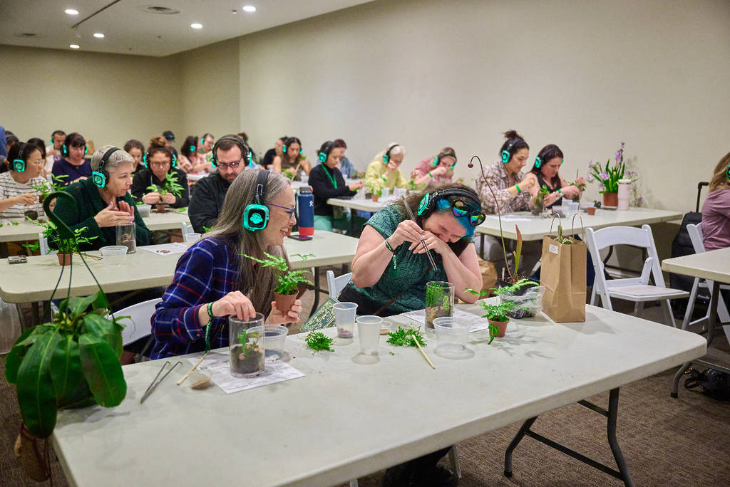 Images shows a workshop hosted at PlantCon