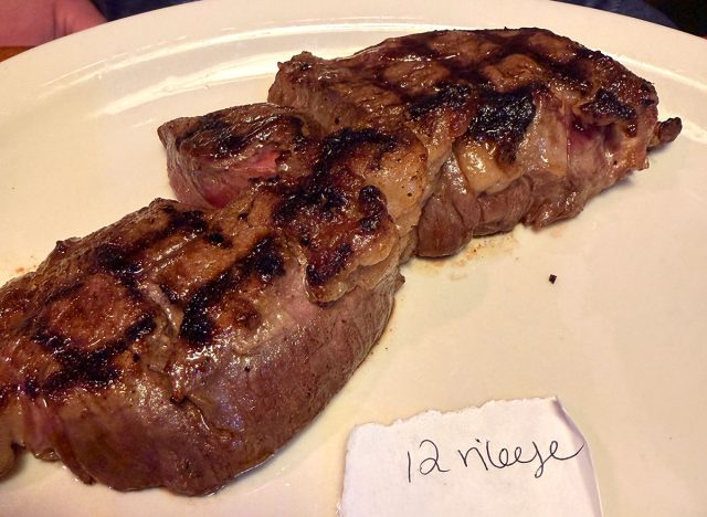 Texas Roadhouse Ft. Worth Ribeye 