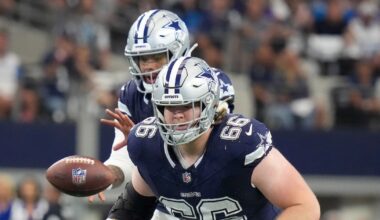 Dallas Cowboys offensive lineman T.J. Bass signs second-round tender