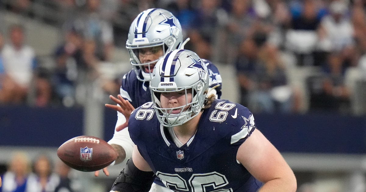 Dallas Cowboys offensive lineman T.J. Bass signs second-round tender