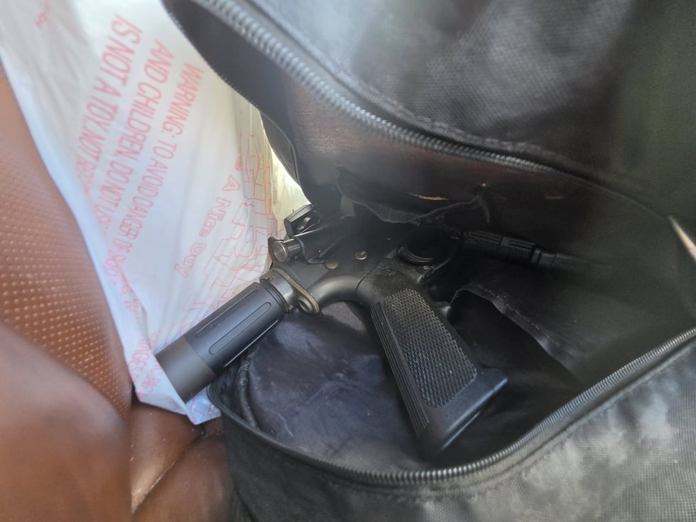 Scott was found to be in possession of an AR-style pistol, the Beaumont Police Department said.