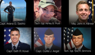 Pentagon identifies six Airmen killed in KC-135 crash in western Iraq
