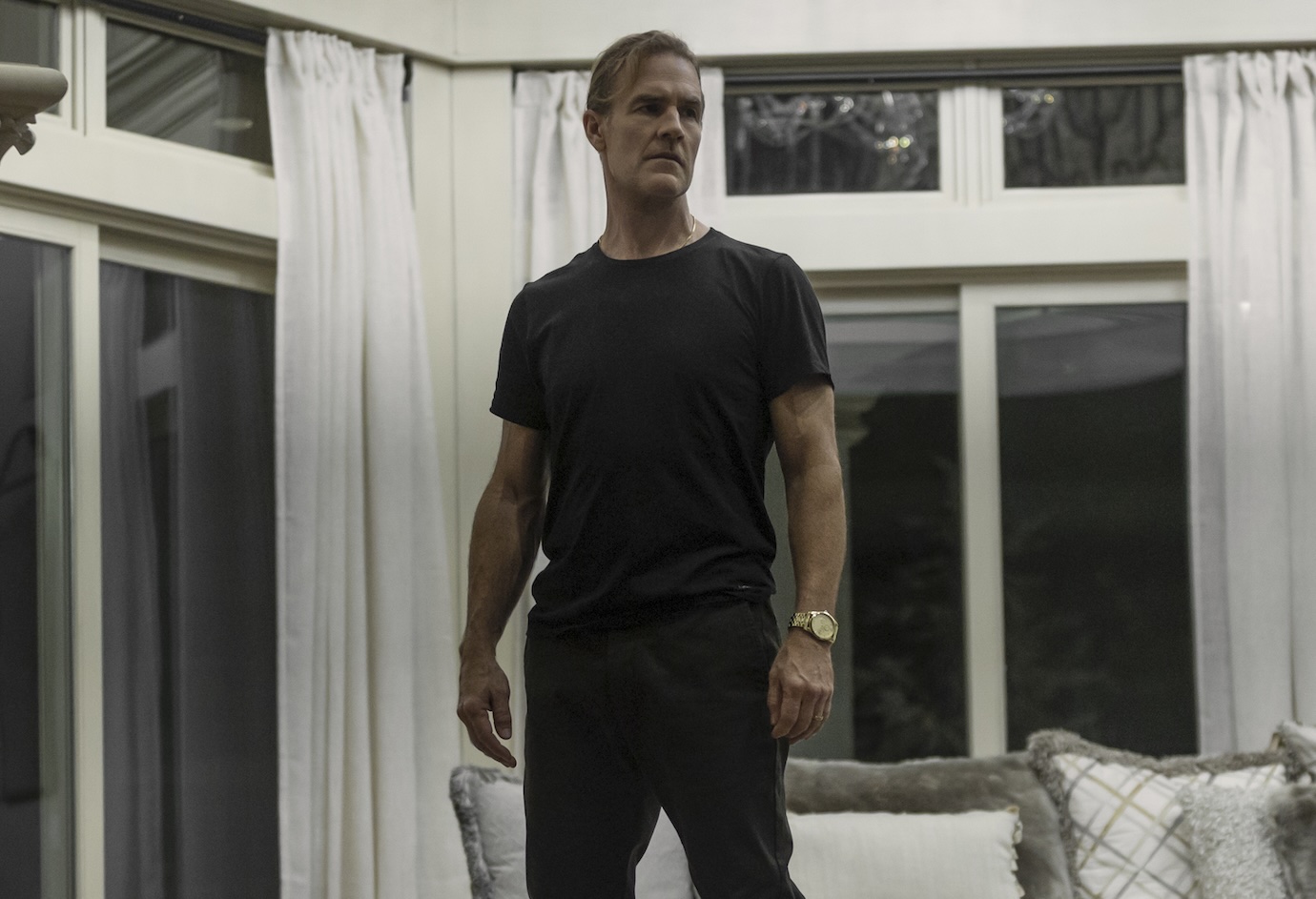 Review: In his final performance, James Van Der Beek plays the villain in the Dallas-set thriller ‘The Gates’