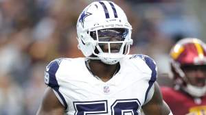 Kenneth Murray Jr. #59 of the Dallas Cowboys