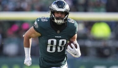 Eagles free agency: Dallas Goedert deadline pushed to Friday; Jordan Davis inks new deal