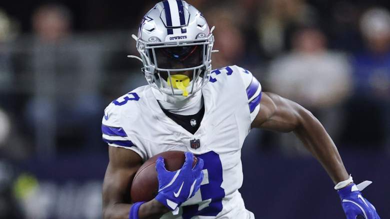 George Pickens #3 of the Dallas Cowboys