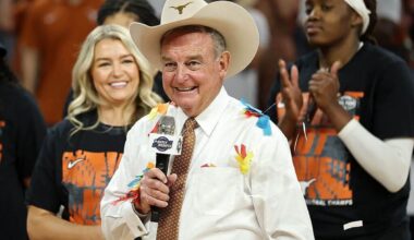 Texas is 2 wins from Vic Schaefer’s first title and him saying it’s his best team