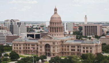 Texas state capitol building