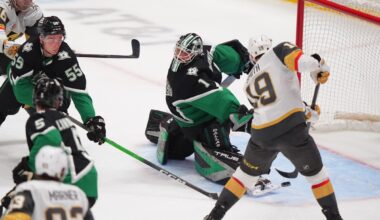 Reilly Smith’s late goal lifts Golden Knights past Dallas, 3-2 -
Las Vegas Sun News