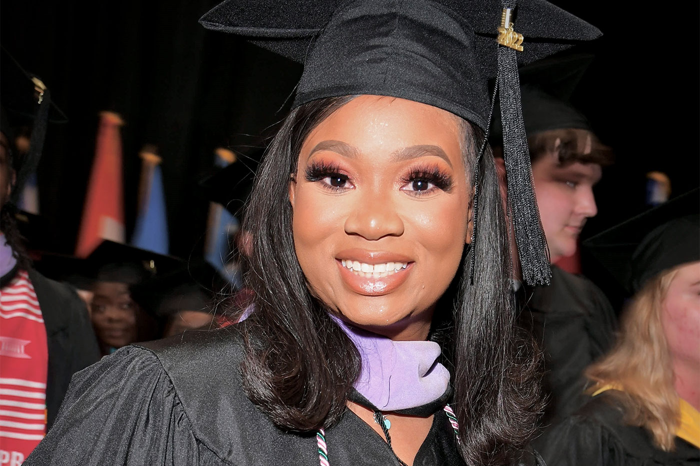 Erica's graduation photo