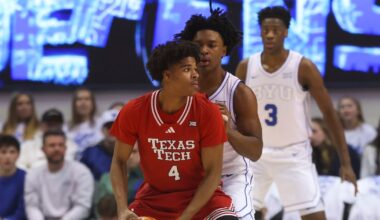 No. 10 Texas Tech falls to BYU as Robert Wright III scored 23 points in second half