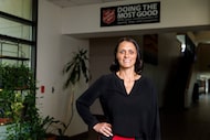 Tammy Finney, women and family services program manager at The Salvation Army, pictured at...