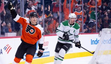 Stars rookie Arttu Hyry ties game with first NHL goal, but Dallas falls to Flyers in OT