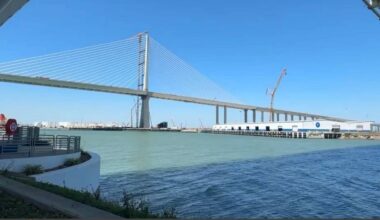 Harbor Bridge in Corpus Christi. (Spectrum News 1/Crystal Dominguez)