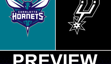 Charlotte Hornets vs San Antonio Spurs Preview: Game 68
