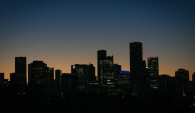 Houston At Dusk