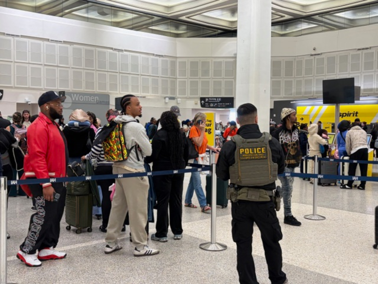 ICE Agents Deployed to Houston Airports to Help TSA