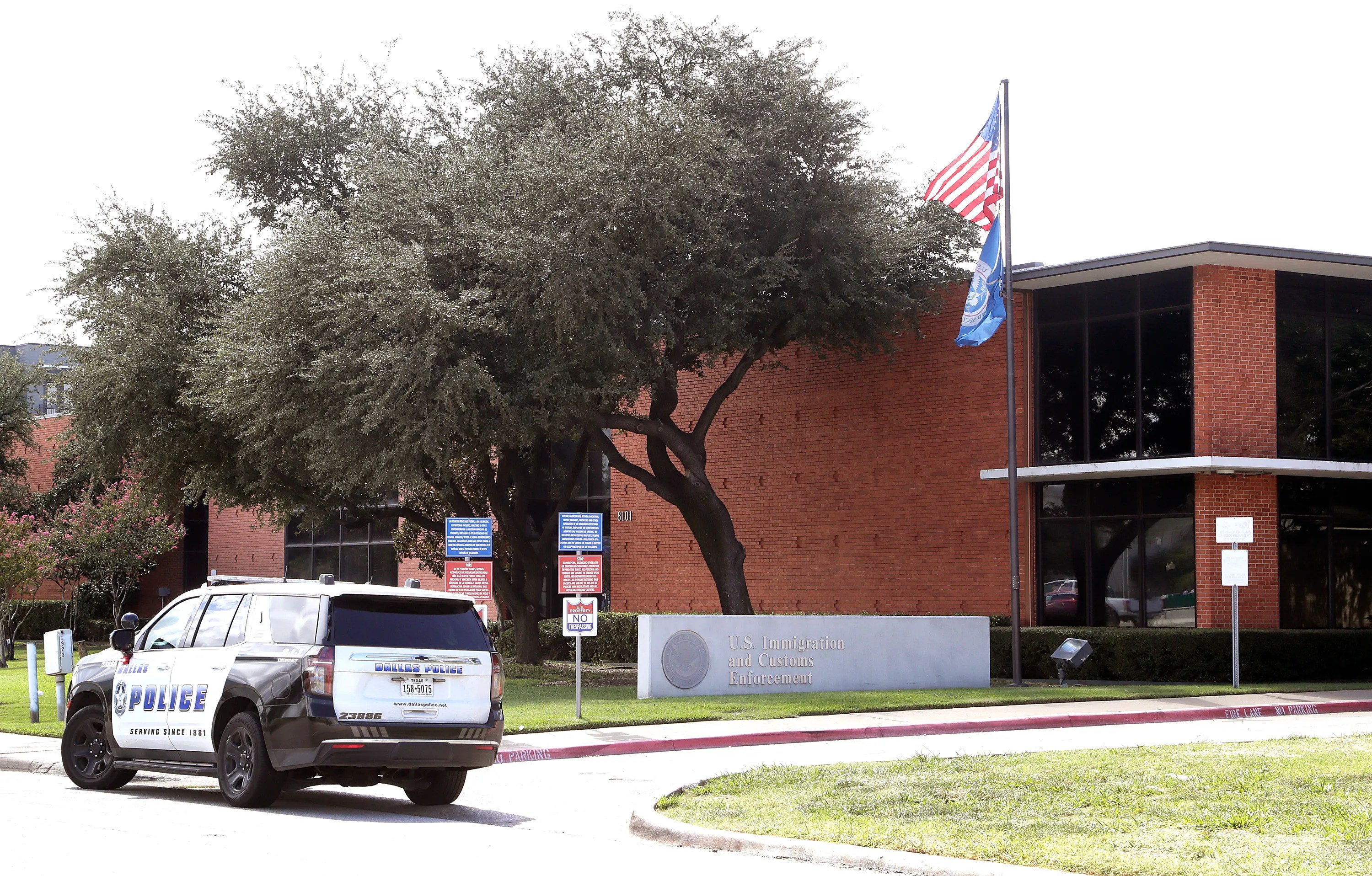 Customs and immigration building Dallas
