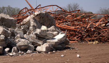 Lubbock ISD begins demolition of O.L. Slaton Middle School