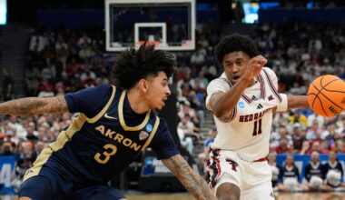 Jaylen Petty, Christian Anderson lead Texas Tech to win over Akron in NCAA Tournament