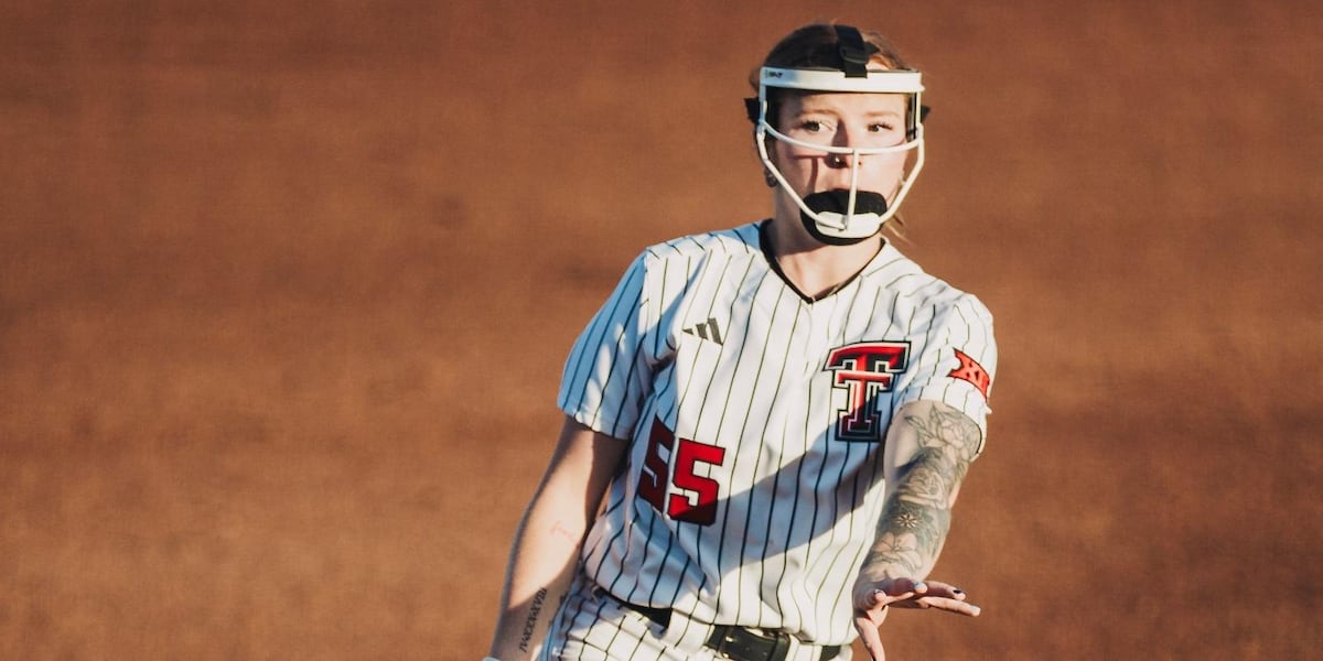 No. 2 Red Raiders roll to win on Terry no-hitter