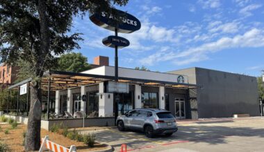 Drive-through wall falls at Starbucks in Lowest Greenville