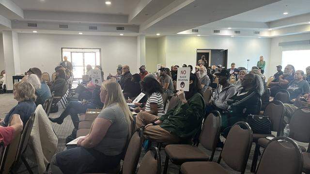 The developers behind a $10 billion data center coming to southeast Fort Worth held a meeting on March 11 to show residents in nearby Forest Hill the site plan for a portion of the project.