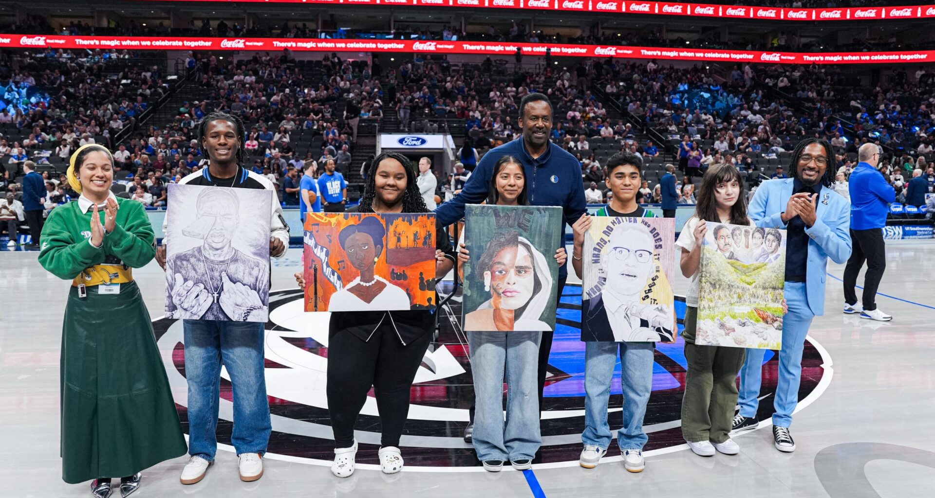 Dallas Mavericks Honor Young Black Artists