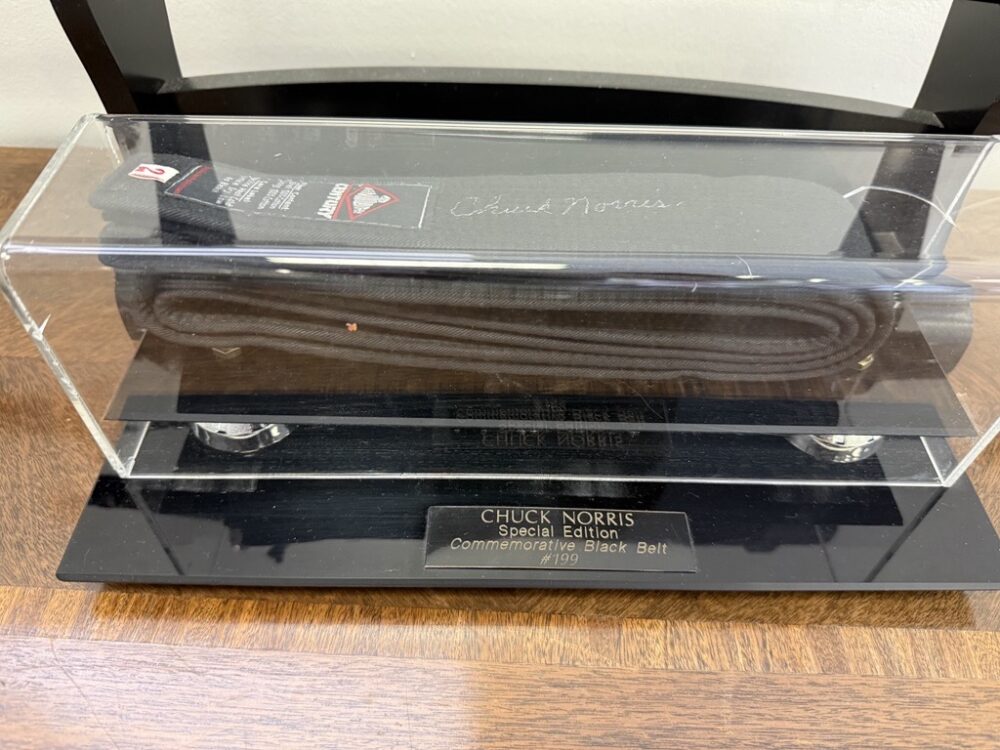 Chuck Norris black belt