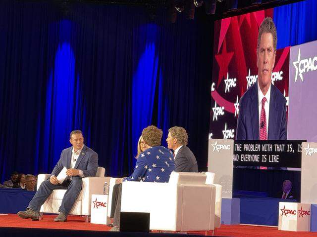 Bo French, a candidate for Texas railroad commissioner, joined a panel of speakers to discuss the threat of Islam in Texas.