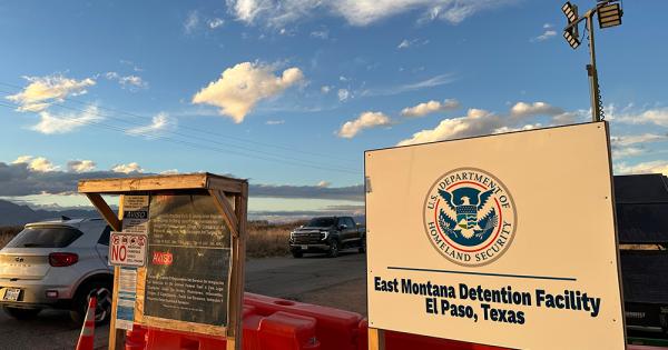 Accompaniment takes place sometimes daily at Texas immigration detention center