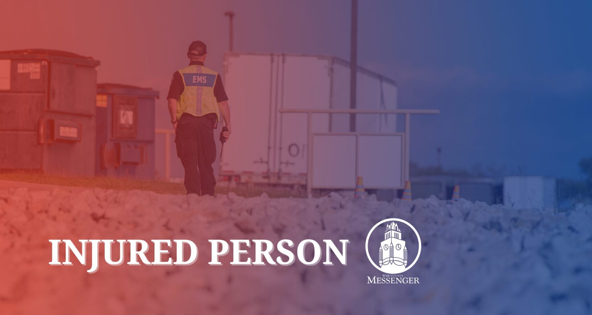 Man flown to hospital after suffering burn injuries