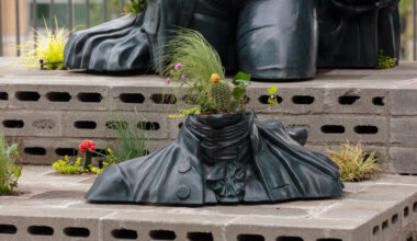 A new contemporary public art biennial is coming to Dallas' Katy Trail in spring 2027 and includes "Wild Flowers" by Ivan Argote. (Photo by Kevin Tadora)