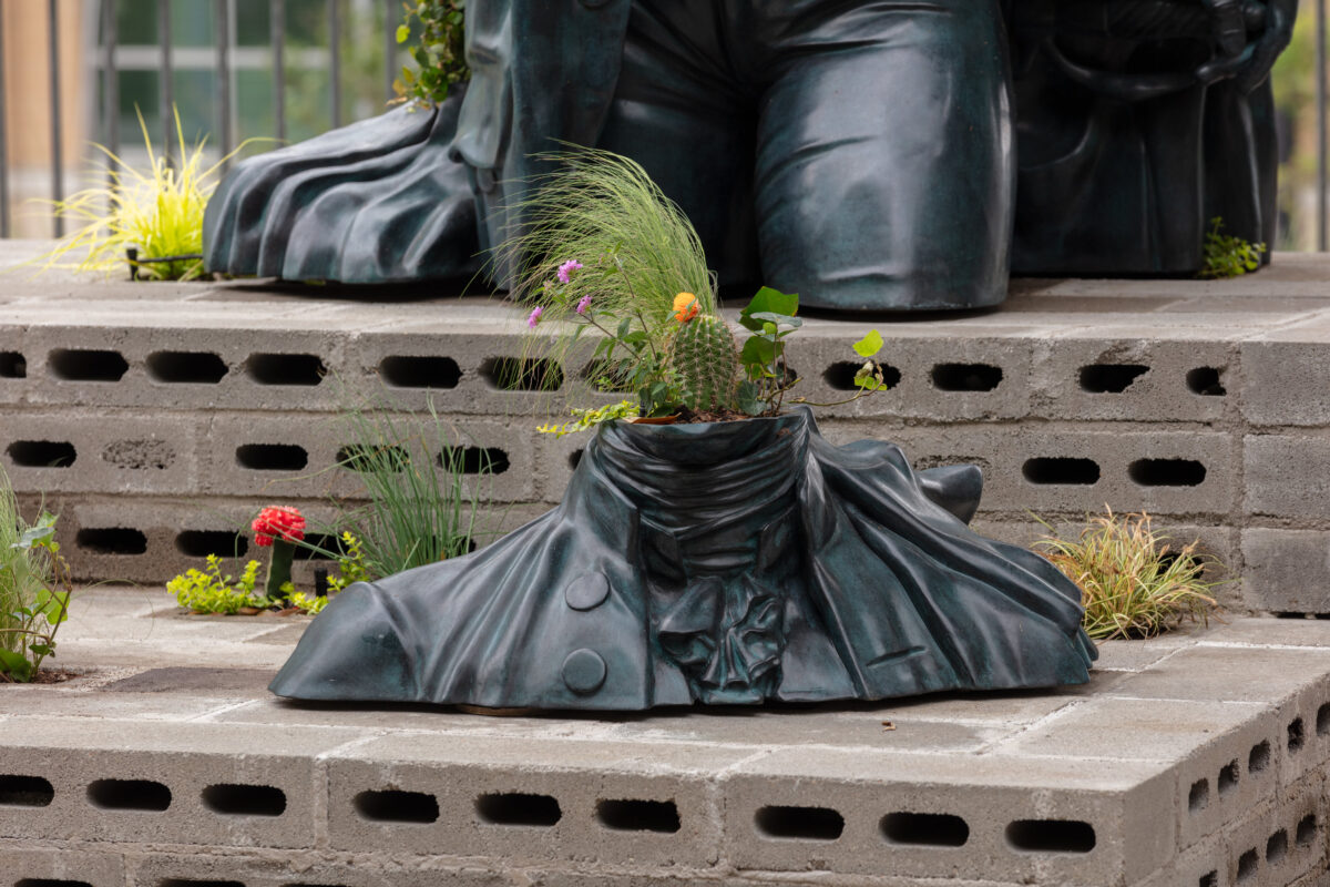 A new contemporary public art biennial is coming to Dallas' Katy Trail in spring 2027 and includes "Wild Flowers" by Ivan Argote. (Photo by Kevin Tadora)