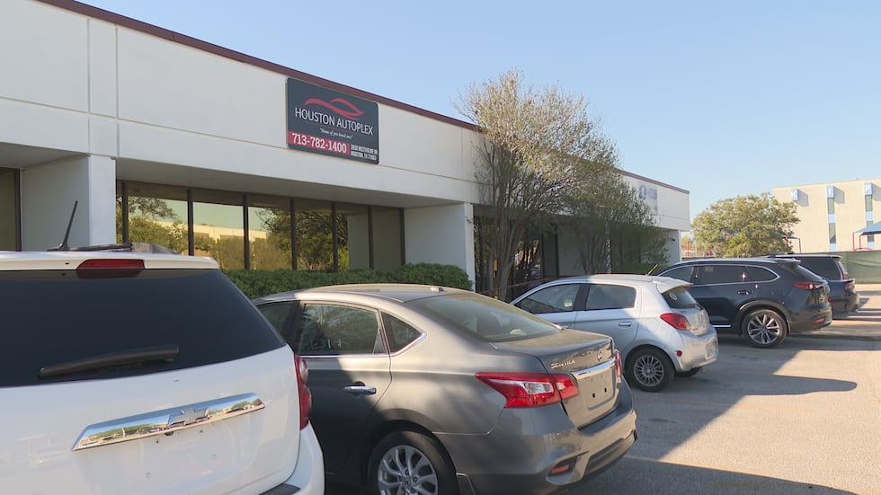 Houston Autoplex, "Home of pre-loved cars," is located at 3930 Westholme Drive, Houston, TX,...