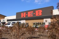 Exterior of the newly opened H-E-B in Forney, on Tuesday, Feb. 3, 2026. 