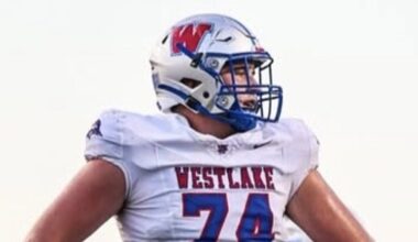 Three-star IOL Jackson Cook commits to Texas