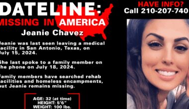Missing San Antonio woman Jeanie Chavez was last seen in July 2024