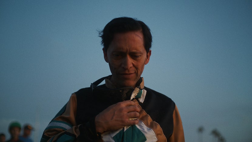 Clifton Collins Jr. in the 2021 film "Jockey," Clint Bentley's directorial debut about an...