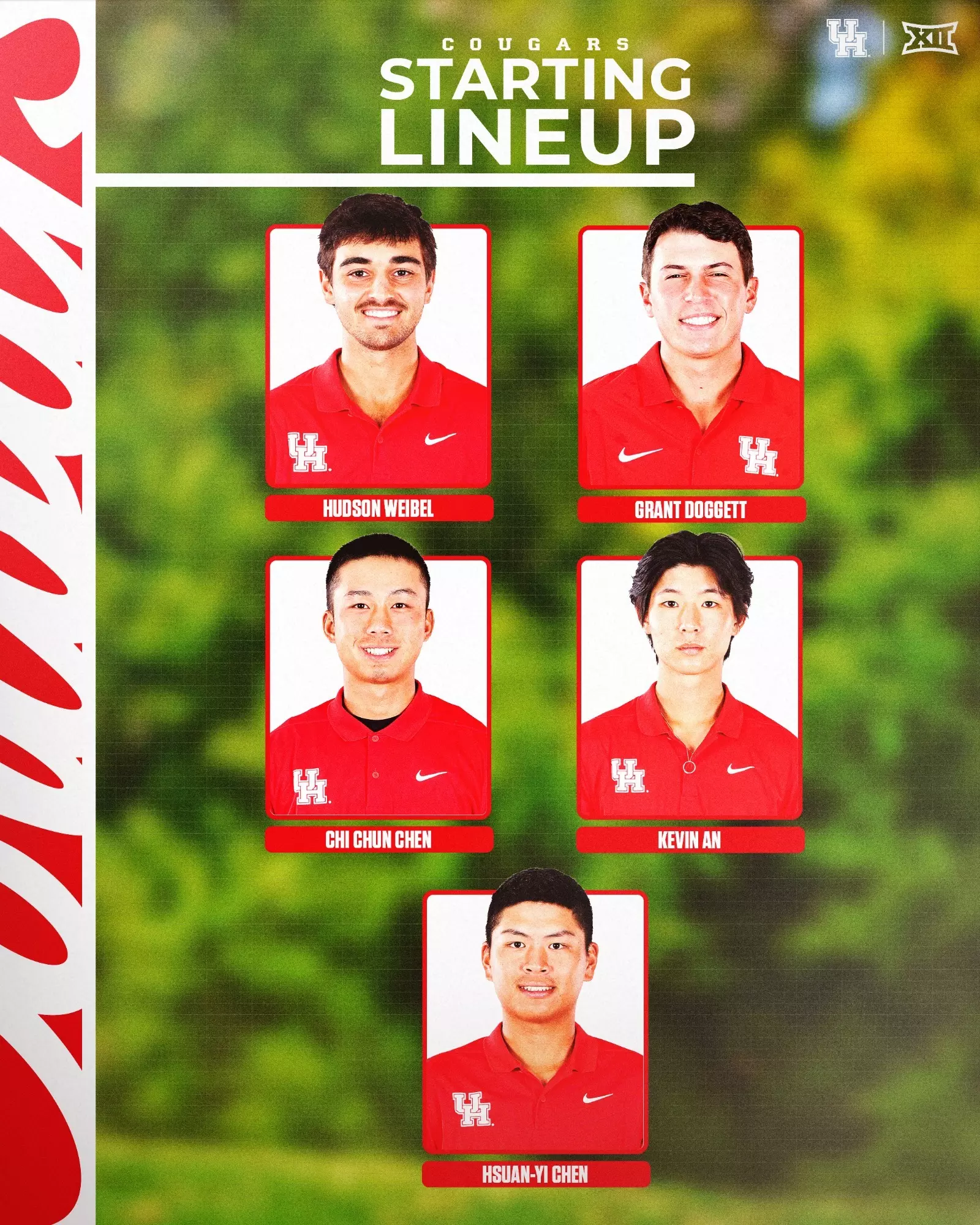 Lineup, Team, All-American Intercollegiate