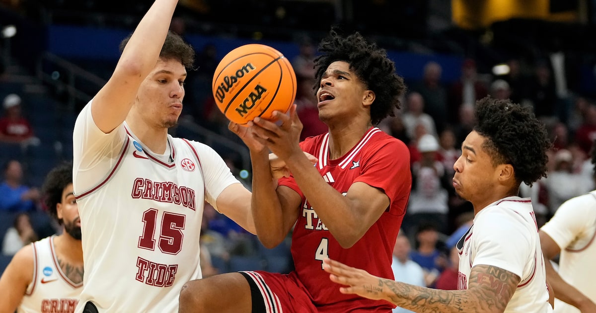 Texas Tech’s NCAA Tournament run ends as Red Raiders run out of answers for Alabama