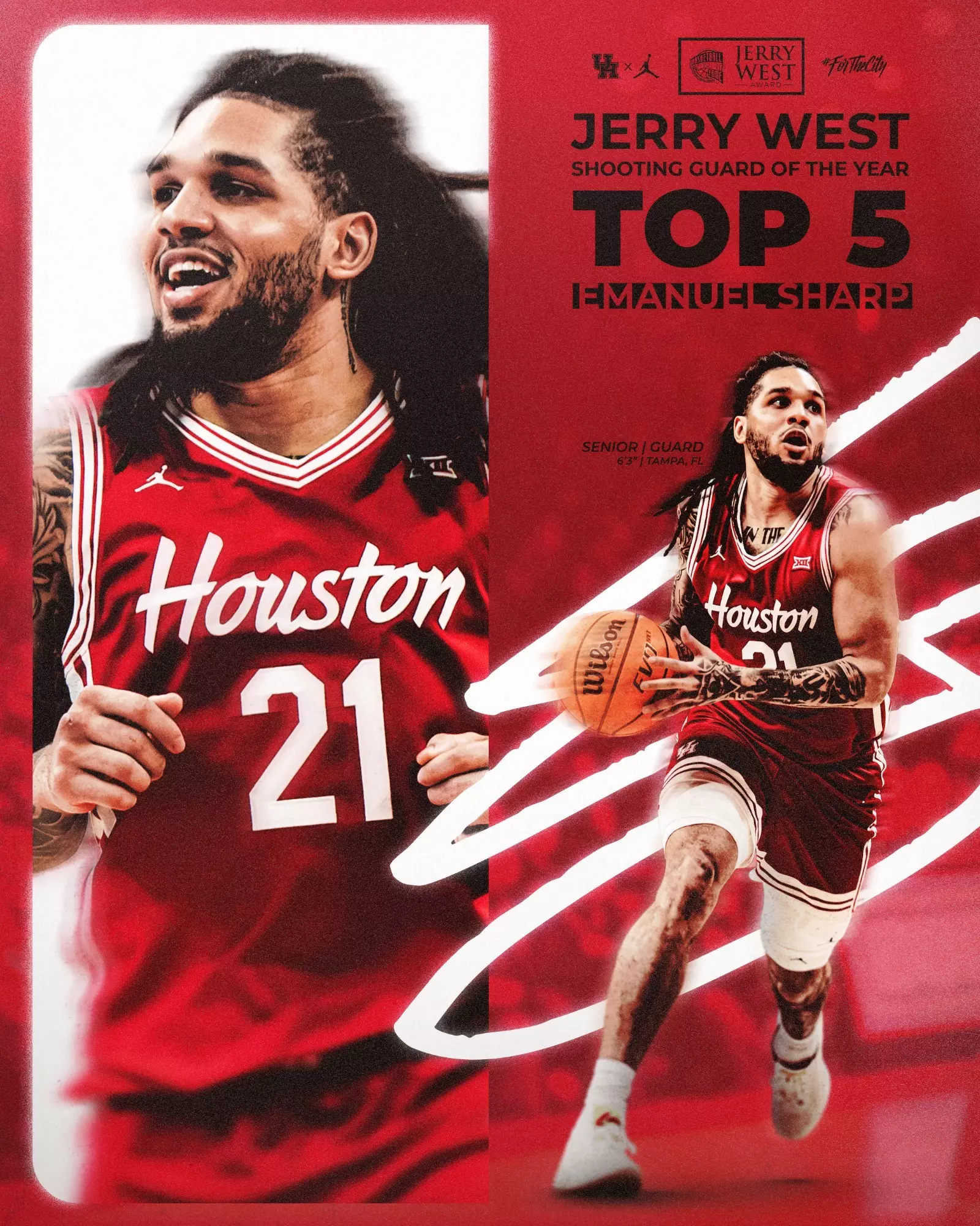 Emanuel Sharp, Jerry West Award Finalist