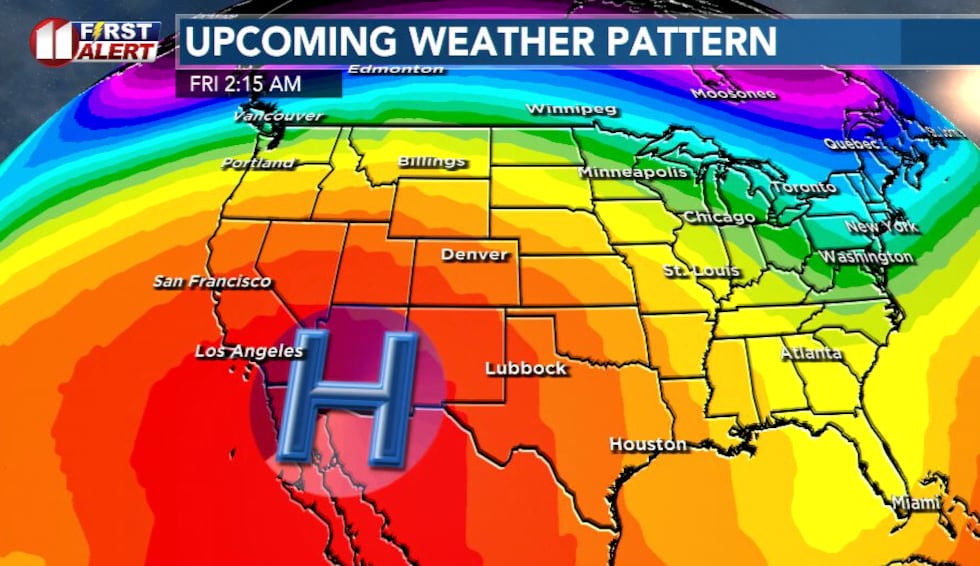 As we look past the cold front of this weekend we're eyeing a return to record heat thanks to...