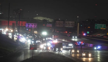 Elderly man dies after being struck by 2 vehicles while crossing Highway 288